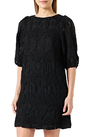 Taifun Sukienka damska 381311-16112, czarna, 34 (DE), , 34