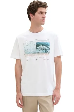 TOM TAILOR T-shirt męski, , XXL