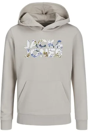 JACK&JONES JUNIOR Jjeff Corp Logo Sweat Hood Noos Jnr, , 128