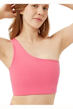 GIRLFRIEND COLLECTIVE Sports Bra, Women’s Sports Bra, One Shoulder