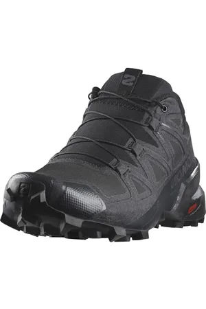 Salomon Speedcross męskie buty do biegania w terenie, gotowe do aktywności na świeżym powietrzu, stabilne, dopasowanie, Black Quiet Shade, 48 EU