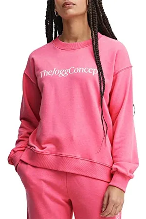 TheJoggConcept JCSAFINE bluza damska z napisem, luźny krój, , XS