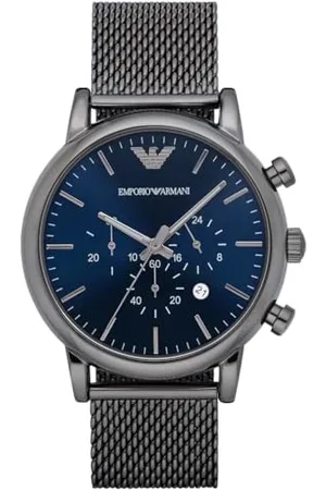 Emporio Armani AR1979 Męski Analogowy Zegarek na Rękę, Koperta 46 mm