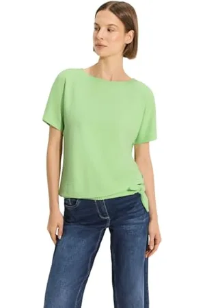 CECIL Damska struktura t-shirt, , XS