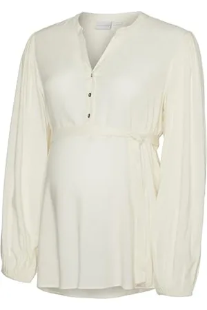 Mama;licious MLMERCY LIA L/S WO TOP 2F NOOS, , S