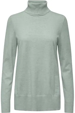 ONLY Onlibi Ls Long Slit Rollneck Cc KNT sweter z dzianiny, , L