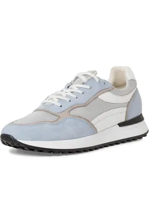 Marco Tozzi Męskie buty sportowe by Guido Maria Kretscher, skórzane, 2-13605-42 Sneakers, LT.Blue Comb, 42 EU, , 42 EU