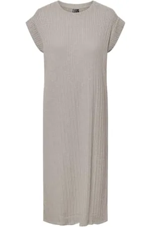 Pieces® Damska sukienka midi Pclena Ss Midi, , XS