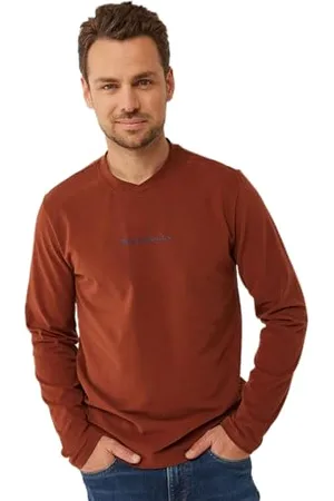 Mexx Męska koszulka z logo Ls, , XXL