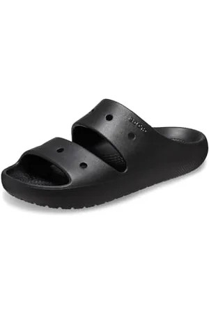 Crocs Klasyczne sandały unisex dla dorosłych V2, Czarny, 10 UK