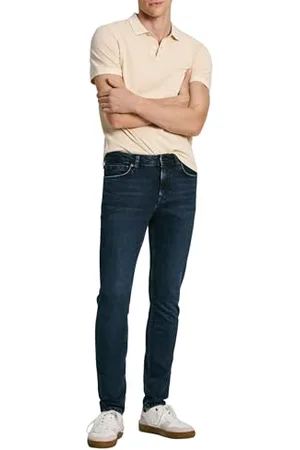 Pepe Jeans Męskie dżinsy skinny Pm207387, dżinsy, niebieskie, 36W/32L, , 36W / 32L