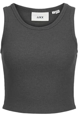 JACK & JONES Jxfallon STR SL Rib Top JRS Noos, , L