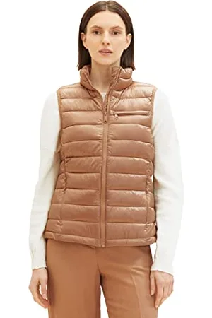 TOM TAILOR Lekka pikowana kamizelka damska , , XL