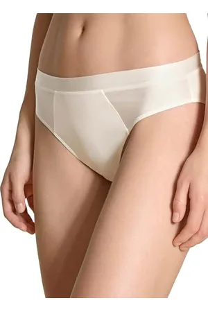 Calida Cate Slip damskie majtki, z satynową blendą, wyjątkowo miękkie, kobiecy wygląd, , 48-50