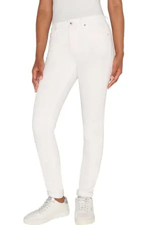 Pepe Jeans Damskie dżinsy skinny Hw, białe (Denim-D76), 34W / 30L, , 34W / 30L
