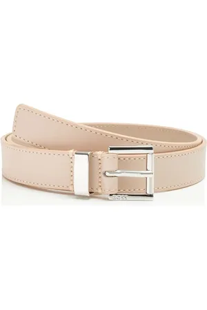 HUGO BOSS Damskie paski Alyce-St_Sz25, jasnobeżowy, 80, , 80