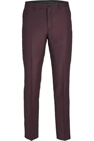 JACK & JONES Męskie spodnie garniturowe Jprsolaris Trouser Noos, , 52