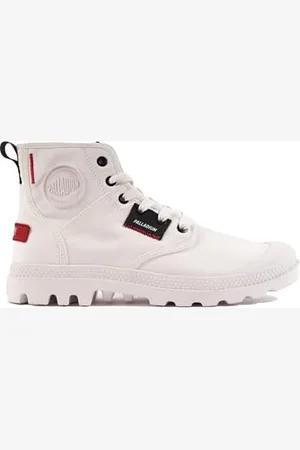 Palladium Mixed Pampa Hi Patch Basket, Star White, 41 EU, , 41 EU