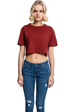 Urban classics Damska koszulka z krótkim rękawem Oversize, , L