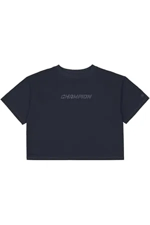 Champion Legacy C-Tech W (117481) - Fine Stretch Jersey Tonal Logo Boxy SS Crewneck T-Shirt, , S C-Tech Kobiety FW24, , S