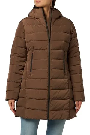 Canadian Classics Damska kurtka Simcoe Long Quilted Jacket, Coffee Quartz, 38 (rozmiar M (IT44), , 38-M
