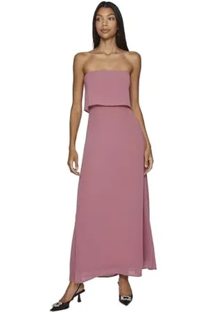 VILA Damska sukienka maxi Vimilina Strap Maxi Dress-Noos, , 42
