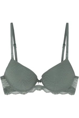 Women secret Biustonosz Push Up Oliwkowy Zielony 90B, , 90B