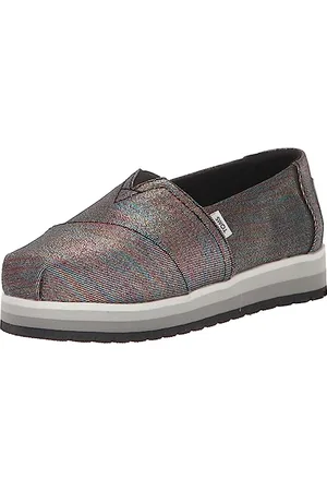 TOMS Dziewczęca platforma Alpargata, , 5 UK