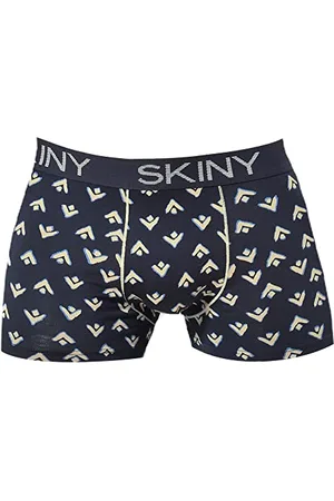 Skiny Męskie bokserki bawełniane, wielopak, , Regular (2 sztuki), , S
