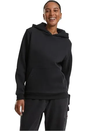 Urban classics Damska bluza z kapturem, puszysta bluza z kapturem, luźny krój, , XXL