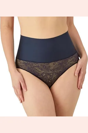 Maidenform Majtki modelujące damskie, figi wyszczuplające brzuch, mocno modelujące, bielizna korygująca, M
