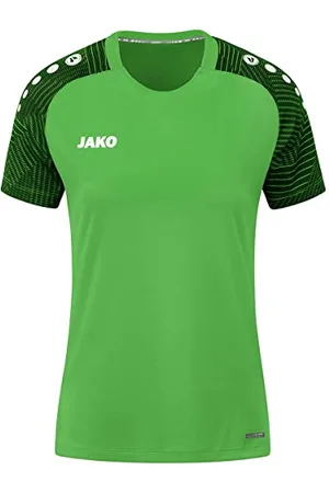 Jako Damski T-Shirt Performance, Aqua/biały/Marine, 34-36, 6197
