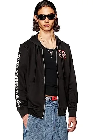 Diesel Męska bluza z kapturem, , XXS