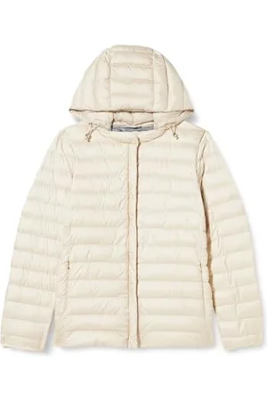 Geox Woman D JAYSEN DOWN JACKETS MOONBEAM_44, , 38