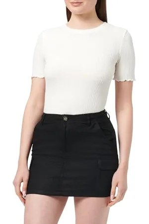 ONLY ONLMALFY-Caro Linen Short Skirt PNT, , XL