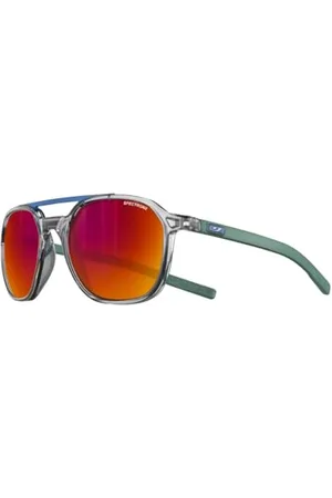 Julbo Slack Okulary przeciwsłoneczne, Tryearslu/Green Gray, L Unisex Dorosły, Tryearslu/Green Gray, L