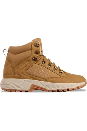 Lotto WOODLARK MID XL Unisex półdługie kozaki, Wheat, 48 EU, , 48 EU