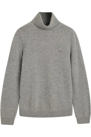 GANT Extrafine Lambswool rolowany kołnierz, , XS