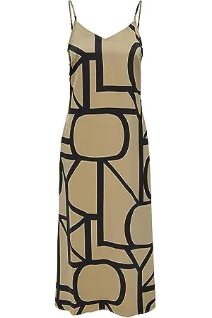 ONLY ONLAMELIA MIDI Slip Dress PTM, , S