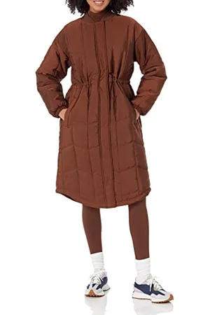 Amazon Damski pikowany płaszcz (dostępny w dużych rozmiarach), , 4X