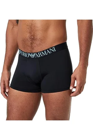 Emporio Armani Męskie bokserki All Over Eagle z mikrofibry, , M