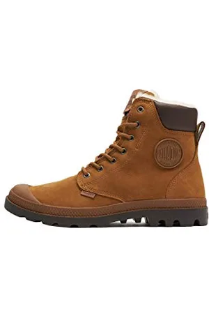 Palladium Pampa Sport Shearling wodoodporne klasyczne kozaki, brązowe, 41 EU, brązowy - -40 EU