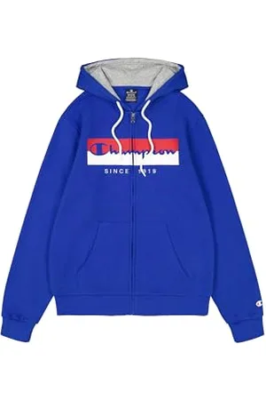 Champion Legacy Graphic Shop Authentic (220247) - Soft Compact Powerblend Fleece Full-Zip Bluza z kapturem, , S Mężczyźni FW24, , S