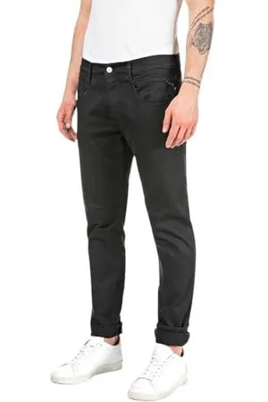 Replay Męskie dżinsy Anbass Slim-Fit Hyperflex Colour X-Lite ze stretchem, , 28W / 34L