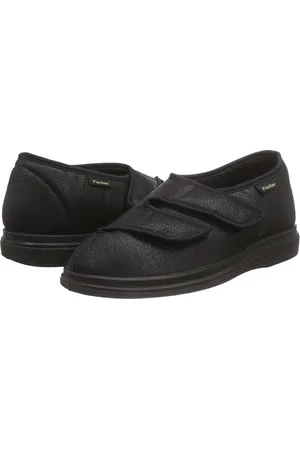 Fischer Fischer Unisex Ortho płaskie kapcie, czarny - -42 EU X-Weit