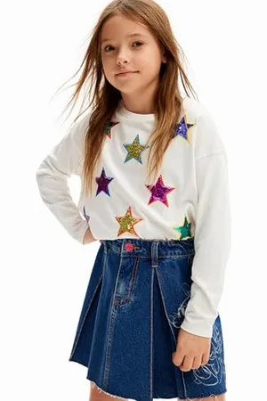 Desigual Dziewczęca Knit Short Sleeve T-Shirt, , 14 lat