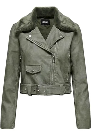 ONLY Onlmacy Washed Biker Cc OTW damska kurtka motocyklowa, , L