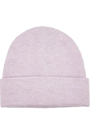 Pieces® Damska czapka z kapturem PCJANINE NOOS BC z dzianiny, fioletowa róża, One Size