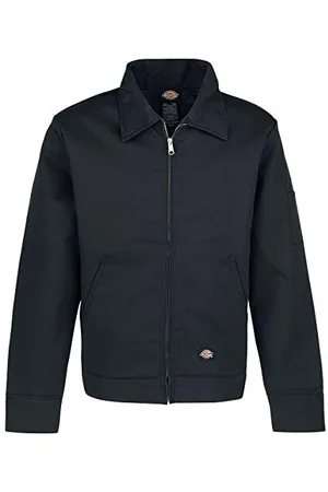 Dickies Męska kurtka Eisenhower z dużą podszewką - czarna - M Tall, , M wysoki