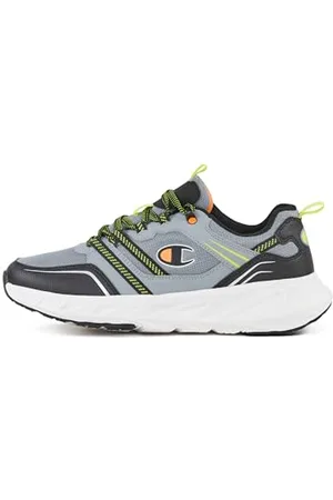 Champion Warrior Low, Trampki Męskie, Szary/Czarny/Cytryna (ES008), 45.5 EU, , 45.5 EU